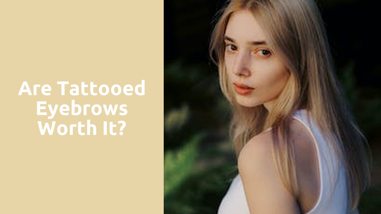 Are tattooed eyebrows worth it?